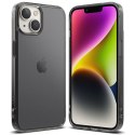 Etui ochronne pokrowiec do iPhone 14 Plus z żelową ramką Fusion Matte szary