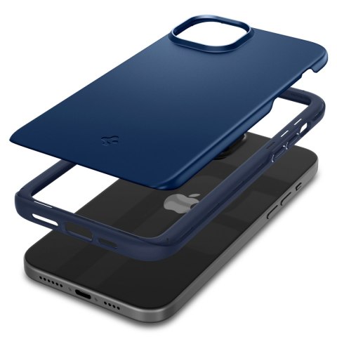 Etui ochronne do iPhone 15 Plus Thin Fit niebieskie