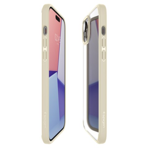 Etui Ultra Hybrid na iPhone 15 beżowe