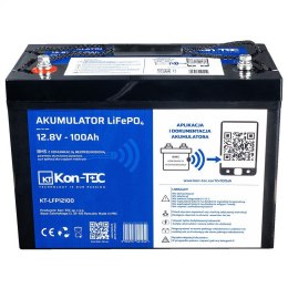 Akumulator LiFePO4 12V (12,8V) 100Ah Kon-TEC