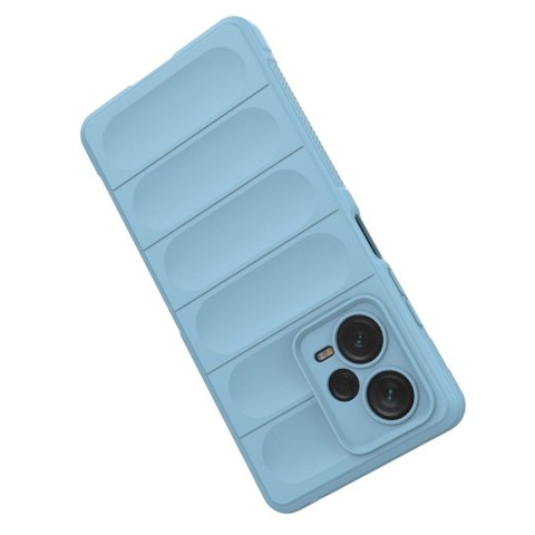 Etui elastyczny pokrowiec do Xiaomi Redmi Note 12 Pro+ Magic Shield Case jasnoniebieski