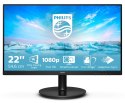 Monitor Philips 221V8A/00 (21,5"; VA; FullHD 1920x1080; HDMI, VGA; kolor czarny)