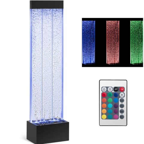 Ściana wodna bąbelkowa z oświetleniem LED 39 x 151.5 x 26 cm