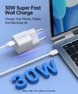 Ładowarka sieciowa GaN USB-C PD 30W biała