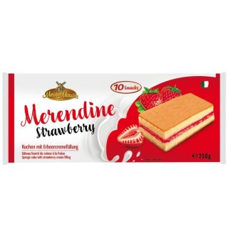 Meistr Moulin Kanapki Biszkoptowe z Kremem Truskawkowym 250 g