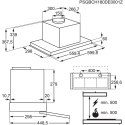 Okap ELECTROLUX LFP536X