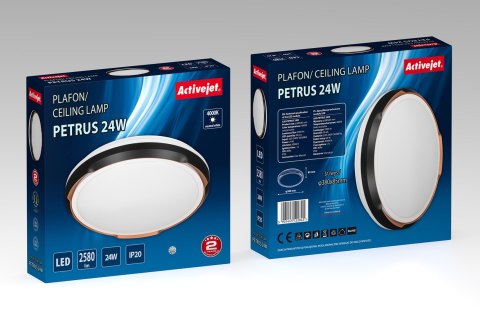 Plafon LED Activejet AJE-PETRUS 24W