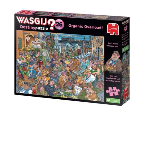 Puzzle 1000 elementów Wasgij Tłumy na rynku