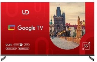 Telewizor 55" UD 55QGU7210S 4K UltraHD, Q-LED, DVB-T/T2/C