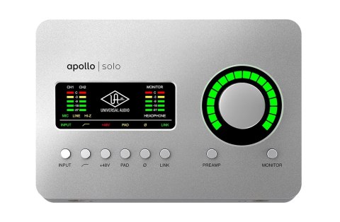 Universal Audio UA APOLLO SOLO HE - Interfejs Audio Thunderbolt