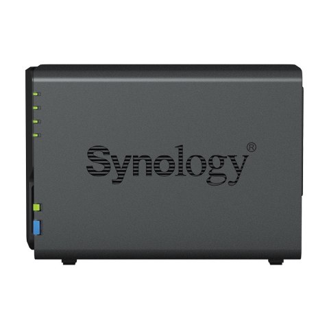 NAS Synology DS223; Tower; 2x (3.5" SATA HDD)/2.5" HDD SSD); Realtek RTD1619B;,2GB DDR4, 1x 1GbE RJ-45