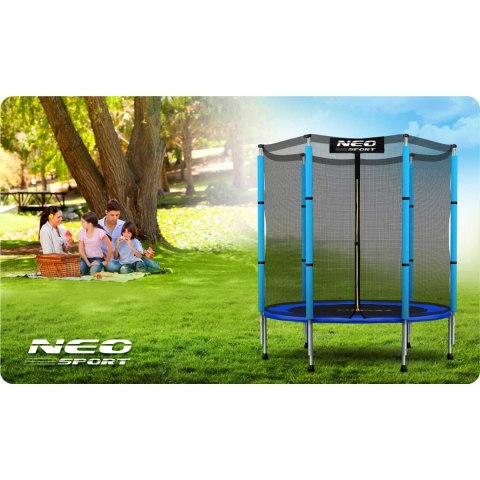 Trampolina ogrodowa dla dzieci 140 cm 4,5ft Neo-Sport