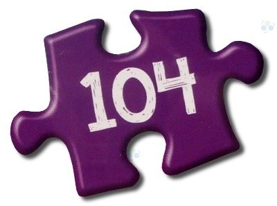 PUZZLE 104 el. VIOLETTA