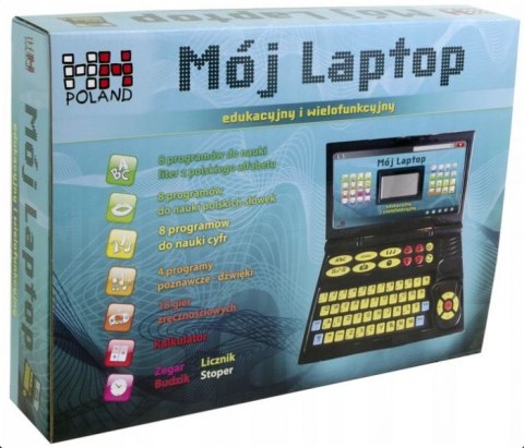 LAPTOP EDUKACYJNY 50 PROGRAMÓW MÓWI PO POLSKU