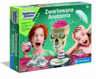 ZWARIOWANA ANATOMIA LABORATORIUM NAUKOWA ZABAWA CLEMENTONI