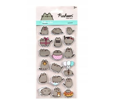 Naklejki samoprzylepne wypukłe Kotek Pusheen The Cat