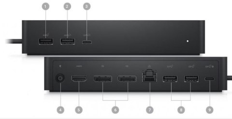 DELL 210-BEYV (Czarny /USB Typ C )