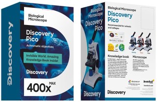 Mikroskop cyfrowy Levenhuk Discovery Pico Polar z książką