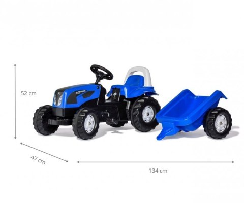 Rolly Toys 011841 Traktor Rolly Kid Landini z przyczepą