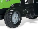 Rolly Toys 012169 Traktor Rolly Kid z przyczepą Zielony