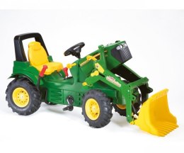 Rolly Toys 710126 Traktor Rolly Farmtrac John Deere z łyżką i pompowanymi kołami