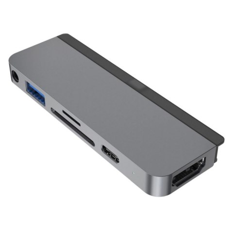 HYPERDRIVE Hyper 6-in-1 Szary HD319B-GRY (Szary /USB-C )