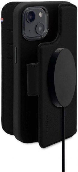 Decoded Detachable Wallet - skórzana obudowa ochronna do iPhone 14 Plus kompatybilna z MagSafe (black)