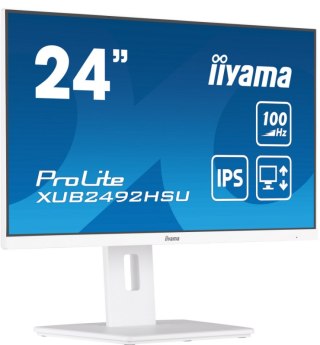 Monitor IIYAMA XUB2492HSU-W6 (24" /IPS /100Hz /1920 x 1080 /Biały)