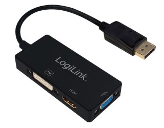 Przejściówka LOGILINK CV0109 Display Port - HDMI - VGA - DVI