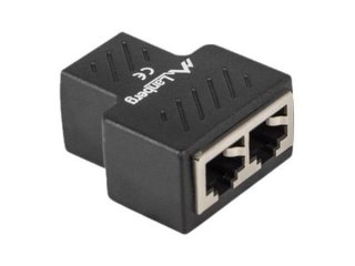 LANBERG ADS-RJ45-2RJ45-OS Złączka sieciowa