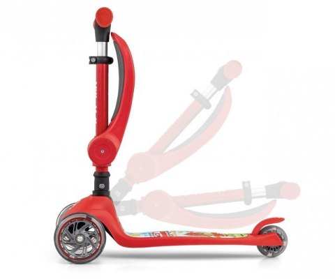 Milly Mally Scooter Fuzzy Red